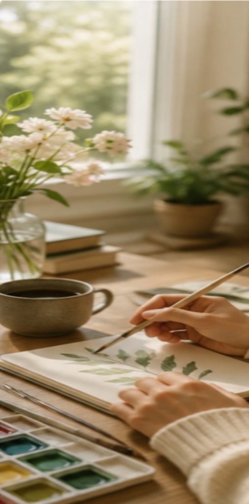 Creative hobby workspace